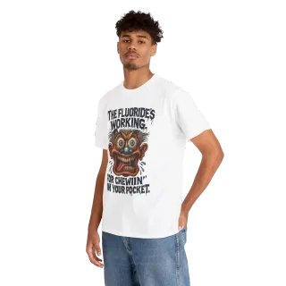 T-Shirt 073 Person 4 White